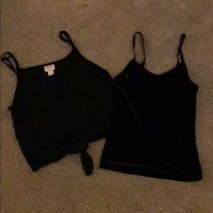 Black tank bundle (XS/S)